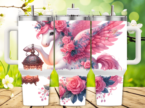 Pink Rose Unicorn Cupcake Tumbler Reviewed